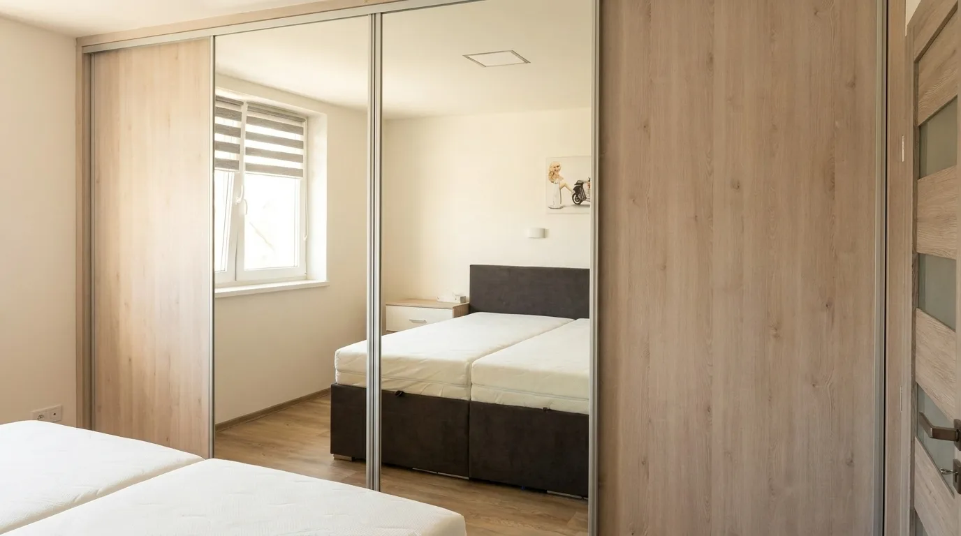 Vestavná skříň na míru – realizace 20 – Martin Kučera truhlář